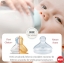 💥เซตแบ่งขาย💥 ขวดนมเด็กติดเต้า Nuk First Choice + Temperature Control 150ml Latex Teat 🇩🇪 made in Germany จุกนม Nuk จุกนมเสมือนนมแม่ ⭐️ Bottoms Set 4 ขวด