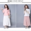 กระโปรงผ้าฝ้าย 100 % รหัส VA 62 พร้อมส่ง