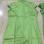 กี่เพ้ายาว ผ้าไหมเขียว รหัส AB 138 สินค้าพร้อมส่ง