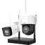 NKS424W03H 4MP H.265 One bullet + One PTDome WiFi NVS Kit