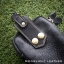 กระเป๋าใส่โทรศัพท์ ร้อยเข็มขัด หนังแท้ รุ่น Belta II สีดำ