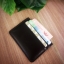 กระเป๋าใส่บัตร หนังแท้ รุ่น Simply สีแทน ทนทาน บางเฉียบ พกพาง่าย