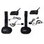 Vnetphone Ejeas V4C Referee Intercom บลูทูธอินเตอร์คอม อุปกรณ์สำหรับผู้ตัดสินกีฬา (แพคคู่)
