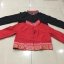 เสื้อจีนหญิงลายปัก สีแดง รหัส SH 65 สินค้าพร้อมส่ง