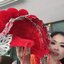หัวมงกุฏใหญ่แบบเต็ม สีแดง