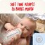 💥เซตแบ่งขาย💥 ขวดนมเด็กติดเต้า Nuk First Choice + Temperature Control 150ml Latex Teat 🇩🇪 made in Germany จุกนม Nuk จุกนมเสมือนนมแม่ ⭐️ Bottoms Set 4 ขวด