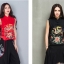 เสื้อแขนสั้น เนื้อดี ใส่สบาย รหัส BD 60 สีดำ