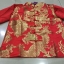เสื้อจีนผู้ชายสีแดงลายมังกร 2 ด้าน สีทอง ZH135 พร้อมส่ง
