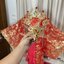 ชุดจีนฮั่นสีแดง รหัส ANG 205 สินค้าพร้อมส่ง