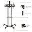 TV Stand ขาตั้งทีวี รุ่น U-890A รองรับจอขนาด32-70 นิ้ว ขาแขวนทีวี ตั้งพื้น มีล้อ เคลื่อนที่ได้ พร้อมชั้นวาง ขาตั้งทีวีแบบปรับ ประกอบใช้งานได้เองง่ายๆ!!!