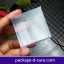 กล่องมาการองใส่ 1 ชิ้น 5.5 x 5.5 + 3.5 พลาสติกใส แพค 5 ใบ