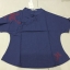 เสื้อจีนแขนสั้น ลายปัก ผ้าฝ้าย รหัส SH 34 สินค้าพร้อมส่ง