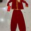 ชุดกังฟูสีแดงผ้ากำมะหยี่ รหัส TC 79 สินค้าพร้อมส่ง