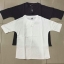 เสื้อจีนชาย ผ้าฝ้าย แขนสั้น สีขาวรหัส AT 60 สินค้าพร้อมส่ง