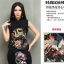 เสื้อแขนสั้น เนื้อดี ใส่สบาย รหัส BD 60 สีดำ