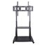 ทีวีสแตนด์ตั้งพื้น เคลื่อนที่ ปรับขึ้นลง ขนาด 32-100นิ้ว TV STAND รุ่นหนาพิเศษ วัสดุอย่างดี Floor TV Cart Stand on Wheel ประกอบใช้งานได้เองง่ายๆ!!!