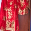 ชุดเจ้าสาวสีแดง รหัส WED#1# 165 สินค้าพร้อมส่ง