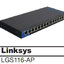 Gigabit Switching Hub LINKSYS (LGS116-AP) 16 Port (11'')