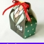 กล่องใส่ของชำร่วย ผูกโบว์ด้านหน้า 4.5x7x4.2 ลายเจ้าบ่าว เจ้าสาว