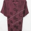 เสื้อจีนผู้ชายสีม่วง S151