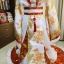 ชุดราชินีถัง สีขาว รหัส RPN 274 สินค้าพร้อมส่ง