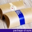 กล่องคราฟทรงแบนพับข้าง 2 ด้าน ไซส์เล็ก 7.8x18.5x3